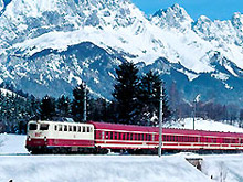 Accès Tyrol par train
