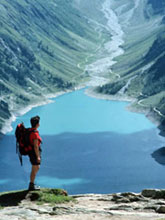 Vacances Tyrol - vue sur le lac Speicher Zillergrue